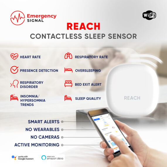 emergency signal device sleep monitoring sensor 1