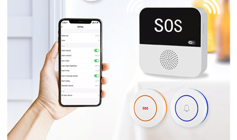 SOS Emergency Alarm Notification Tags